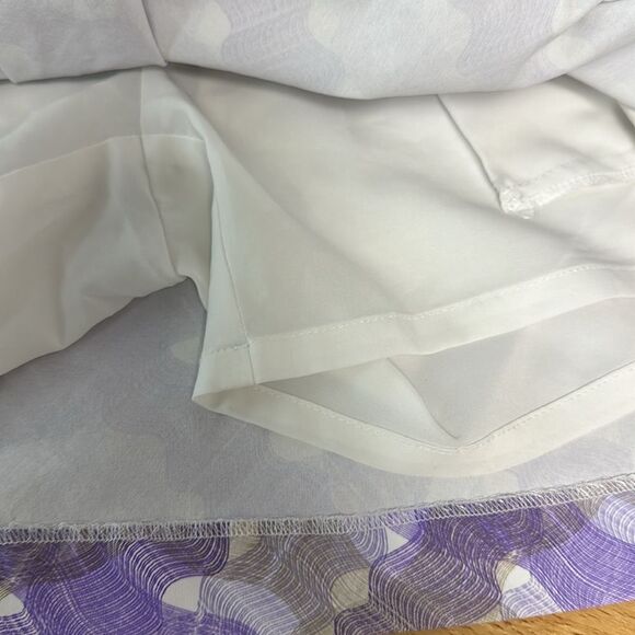 Annika Cutter/Buck Purple Sports Skort quiggly Pockets Tennis Golf Skirt Sz 2 - Picture 9 of 10